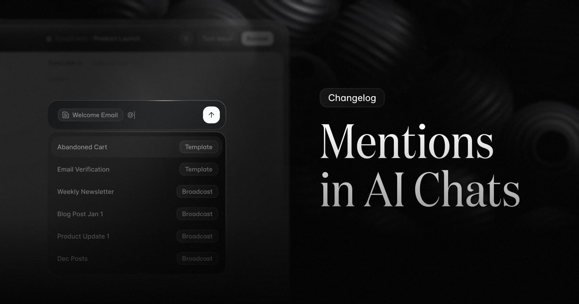 Mentions in AI chats